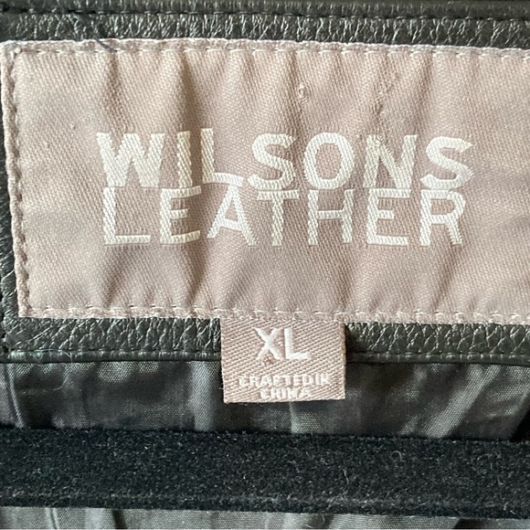 Vintage Airbrushed Wilsons Leather Vest ! - Picture 10 of 12